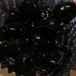 黒豆の黒糖煮